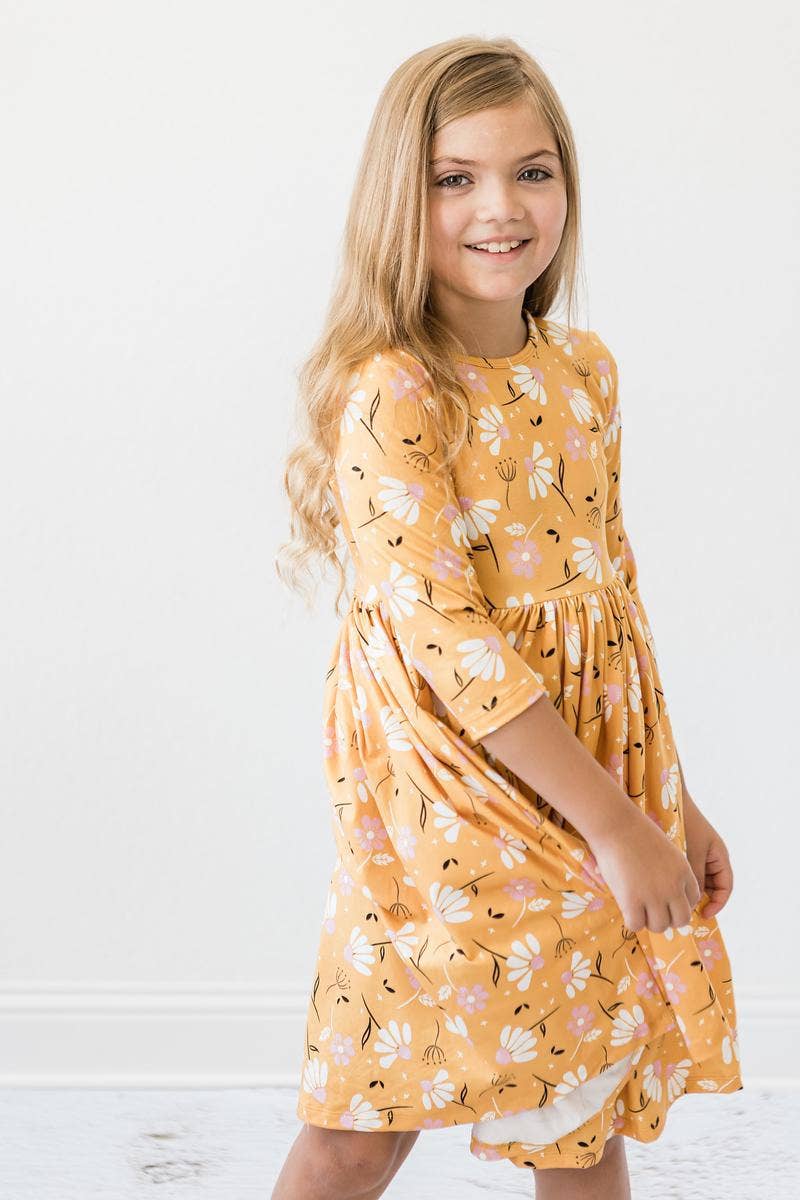 Dandelions in Fall Twirl Dress