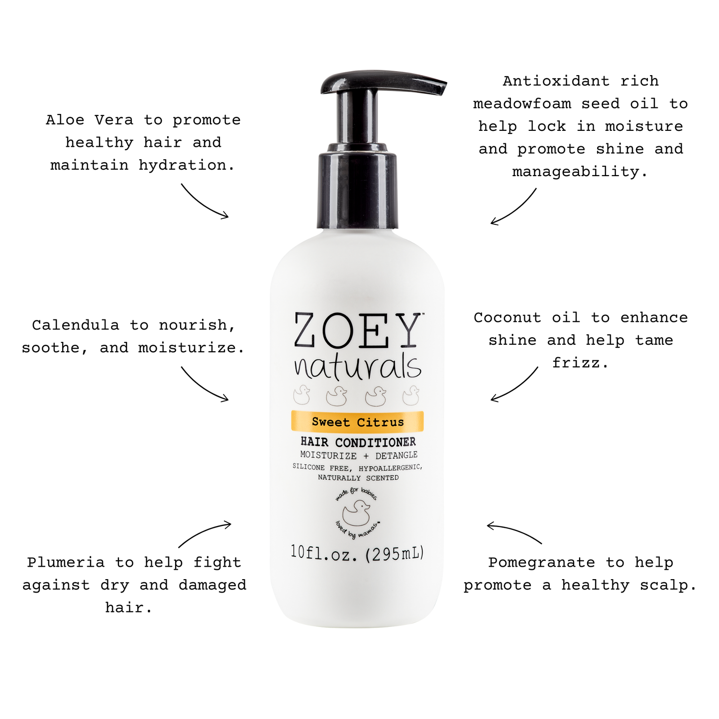 Sweet Citrus Hair Conditioner - 10oz