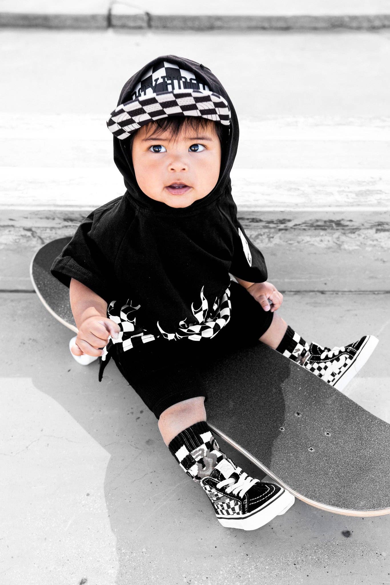 Short Sleeve Hoodie in Harley