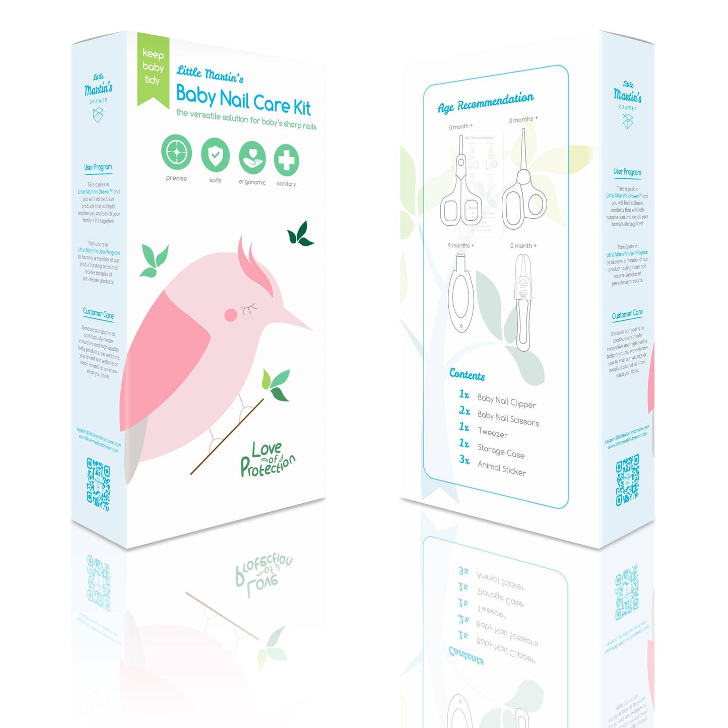 Nail Care Kit (1 Clipper, 2 Scissors, 1 Tweezer)