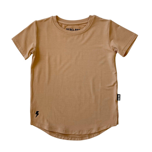 Everyday Bamboo Tee in Rust
