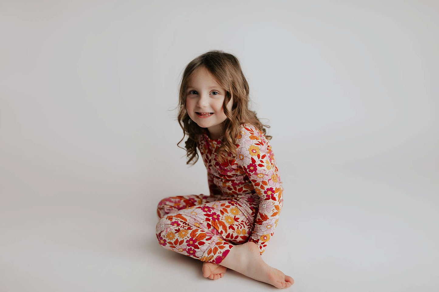 Wild Child Flower Jammies Kids Pjs & Lougewear
