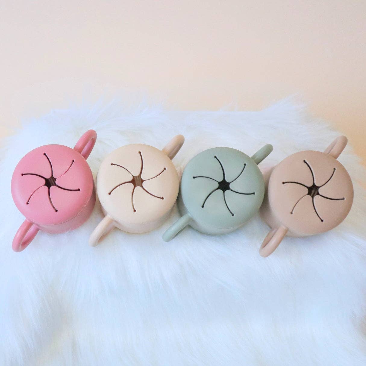 Silicone Snack Cup for Babies, Toddlers & Kids