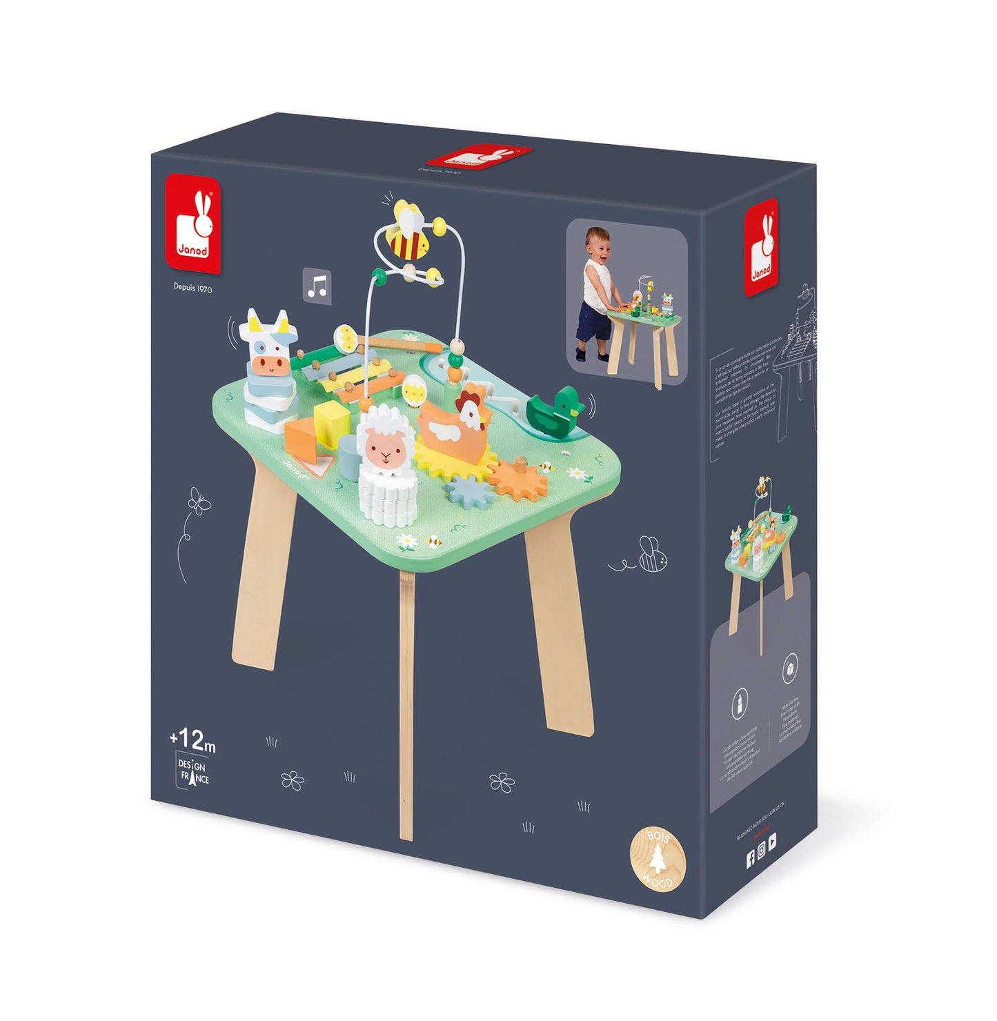 Meadow | Multi-Activity Table | 7 activities