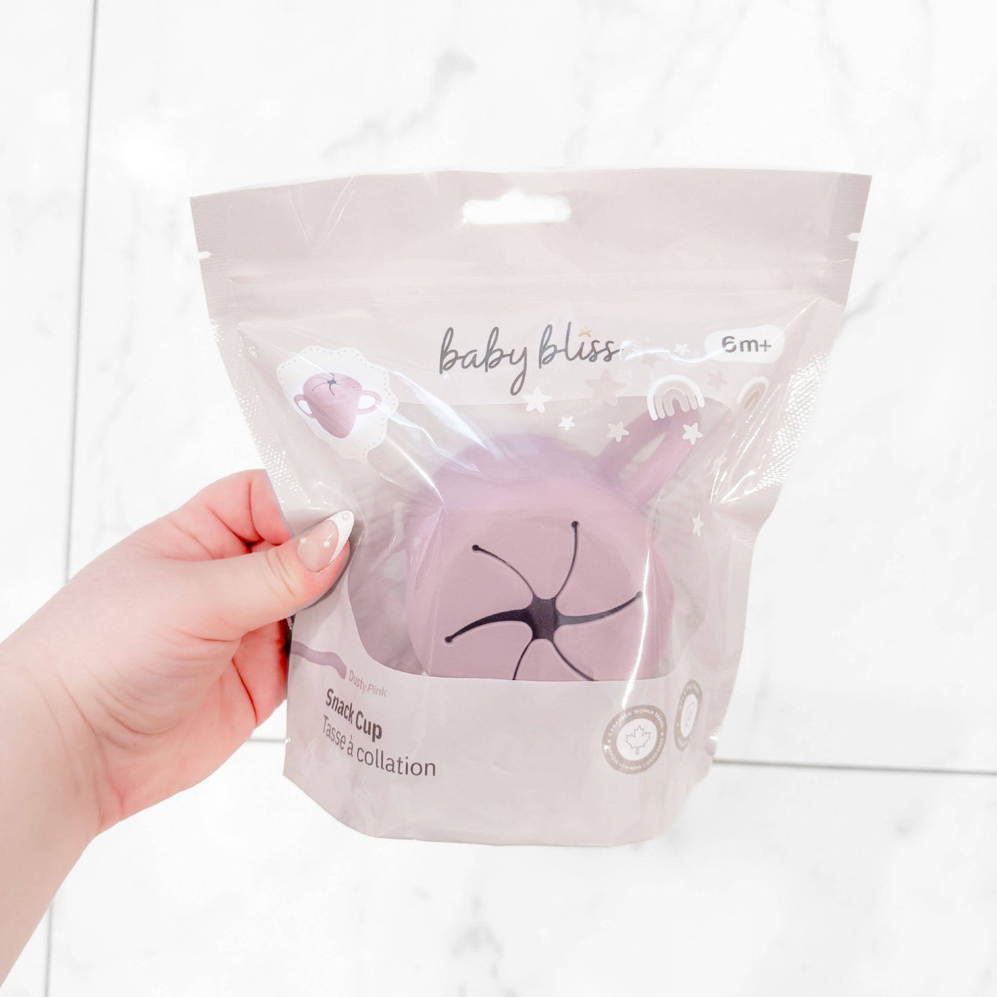 Silicone Snack Cup for Babies, Toddlers & Kids