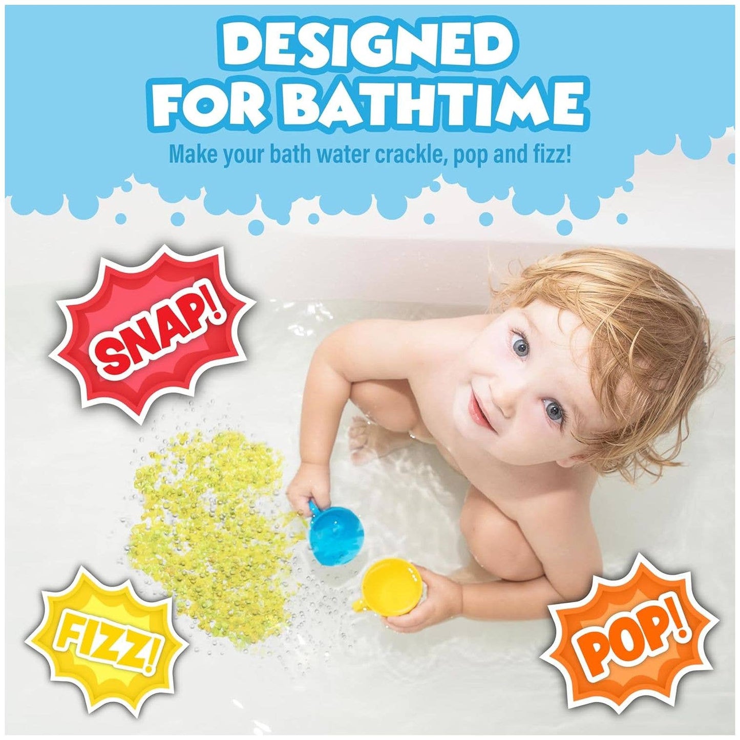 Tub Works® Bath Crackles Bath Toy, Variety 12 Pack
