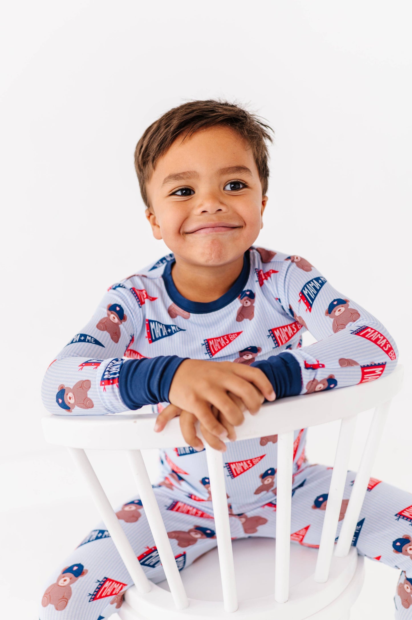 Team Mama  Kids Pajamas - Long Sleeve
