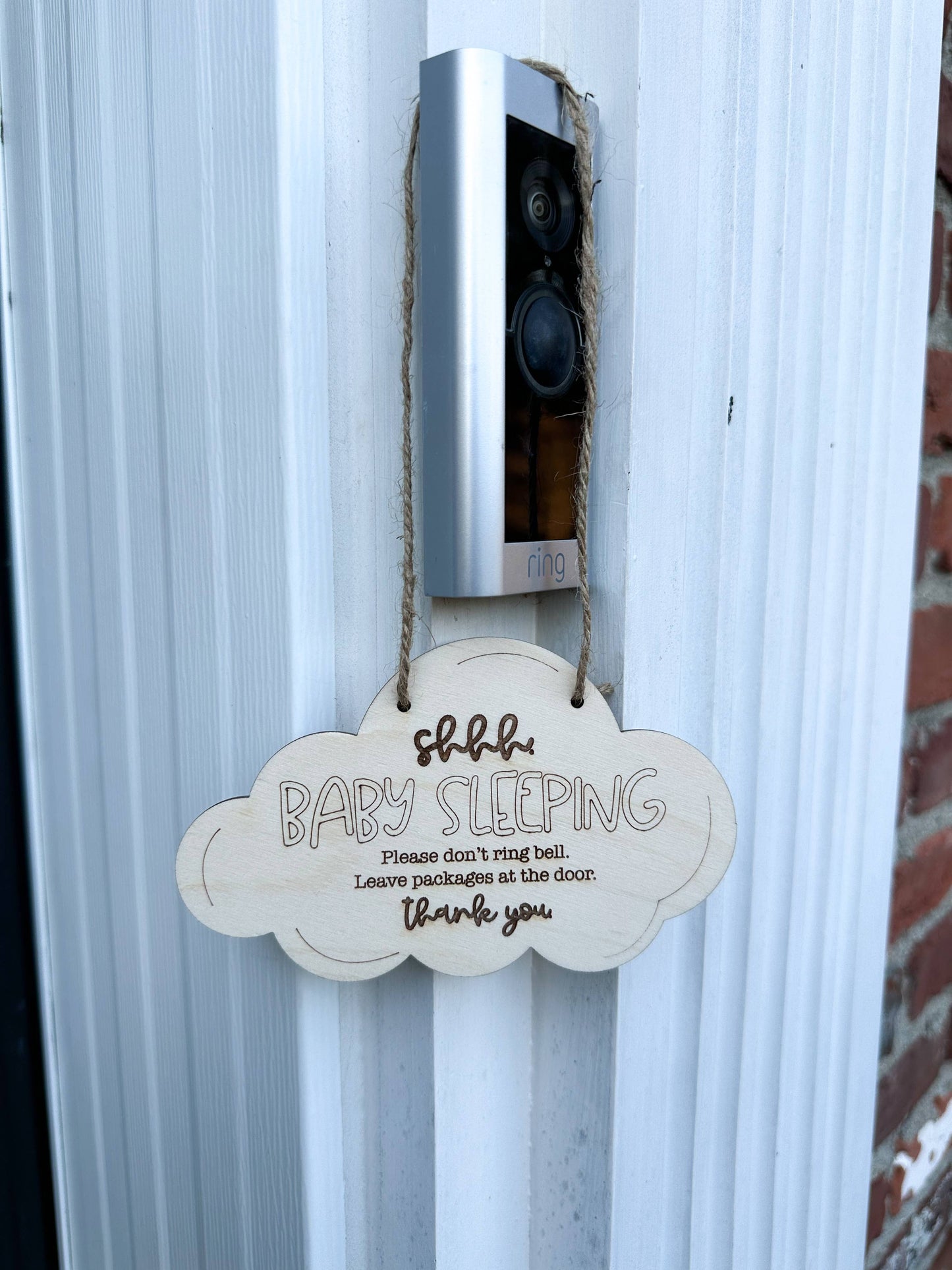 DO NOT KNOCK Sign Shhh Baby is Sleeping