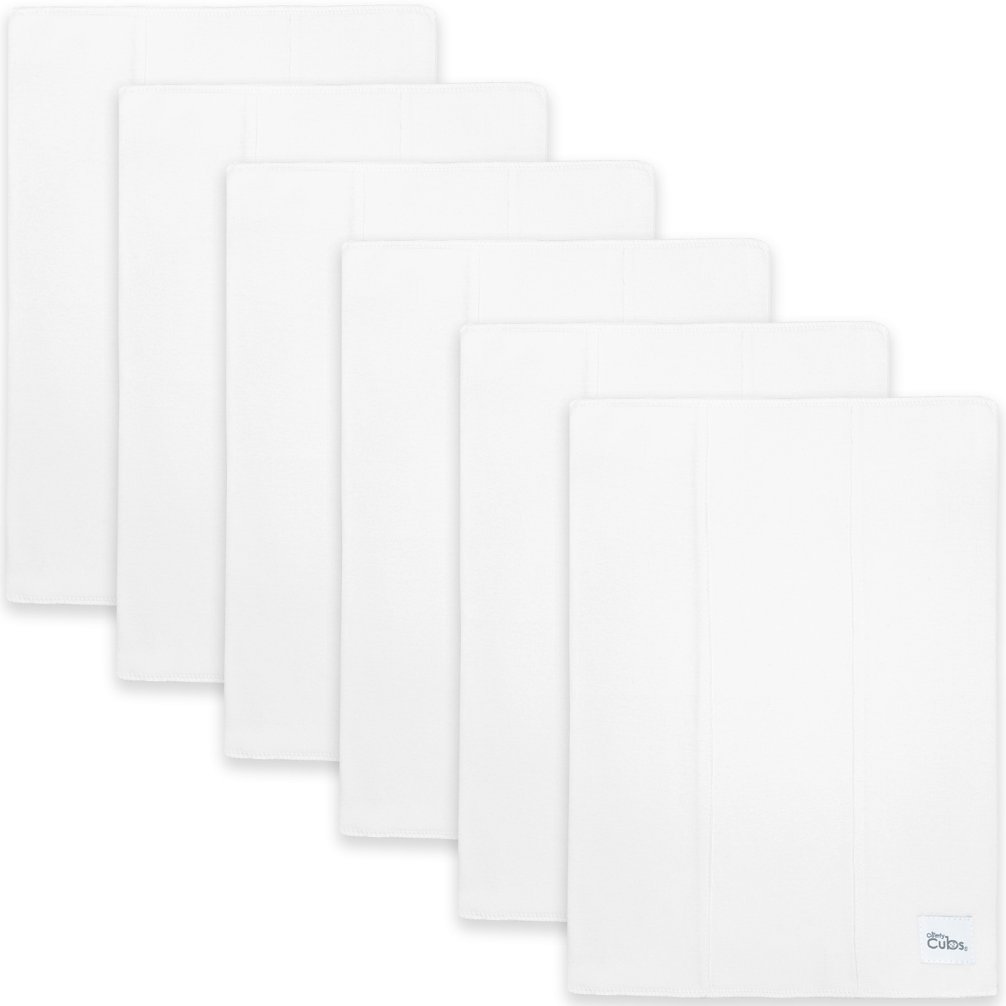 Cotton Burp Cloths by Comfy Cubs