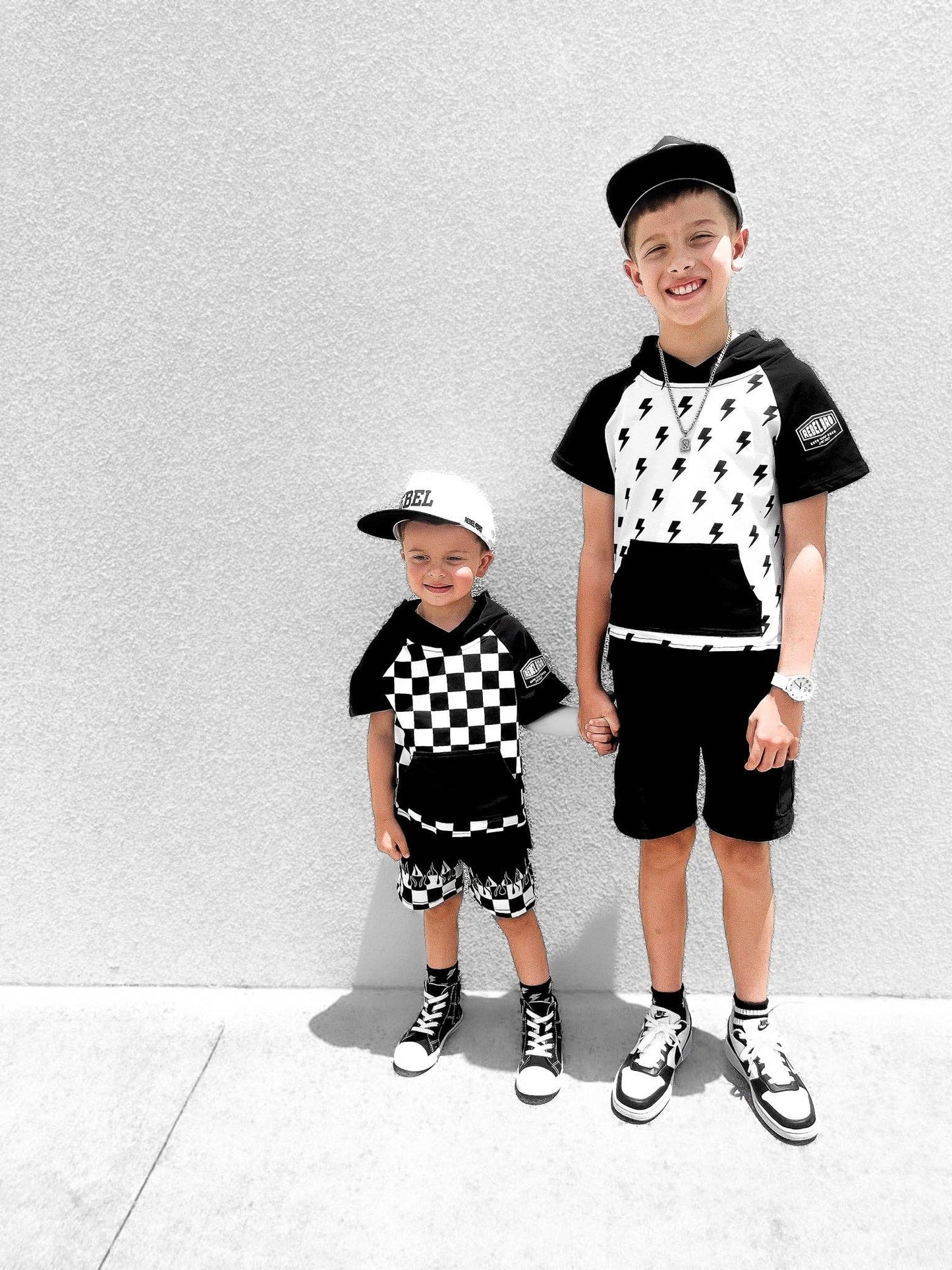 Short Sleeve Hoodie in Venice