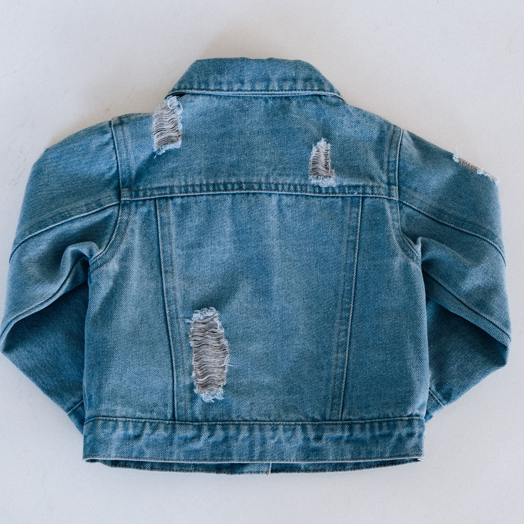 Distressed Denim Jean Jacket - Child