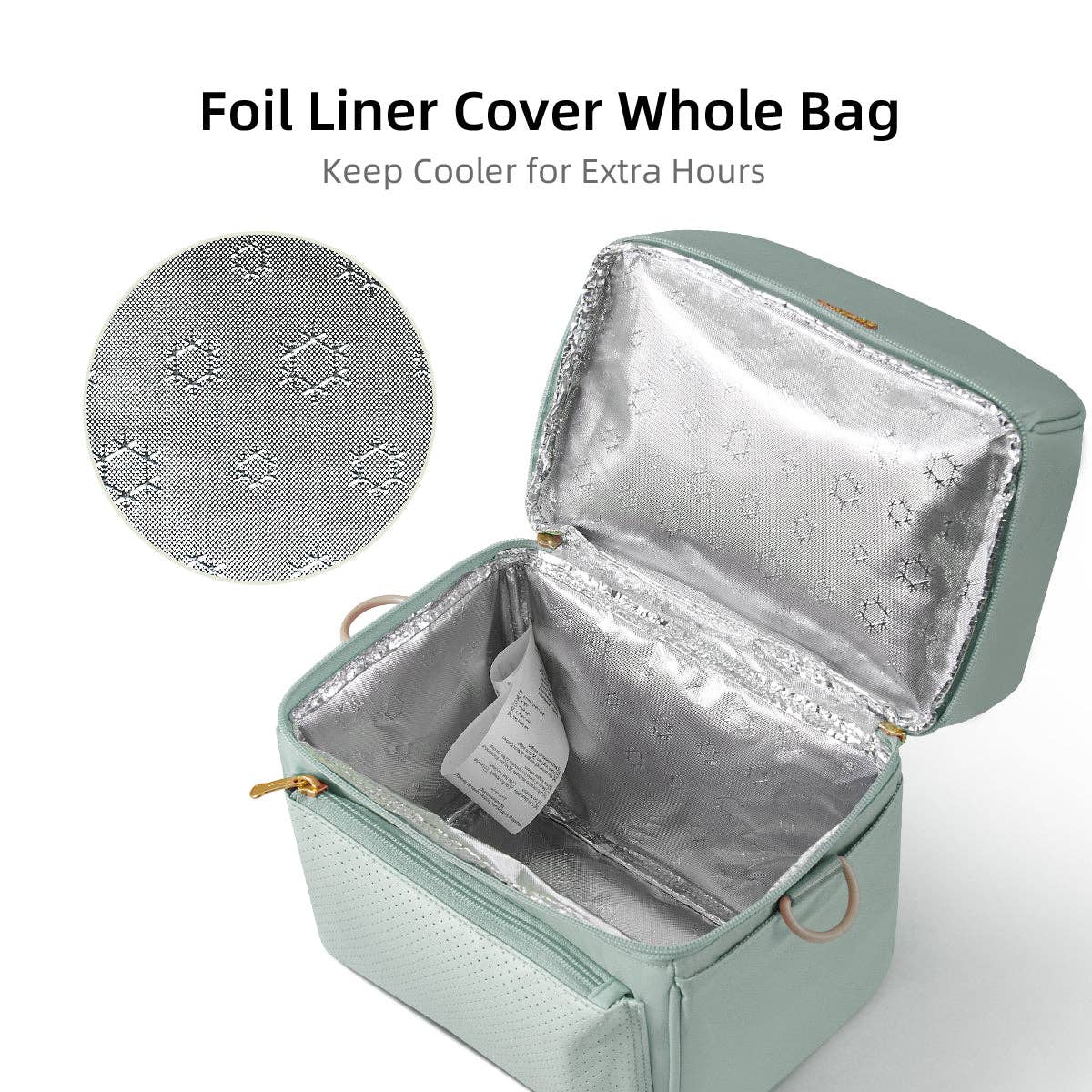 Breastmilk Cooler Bag with Detachable Insulation Box Set