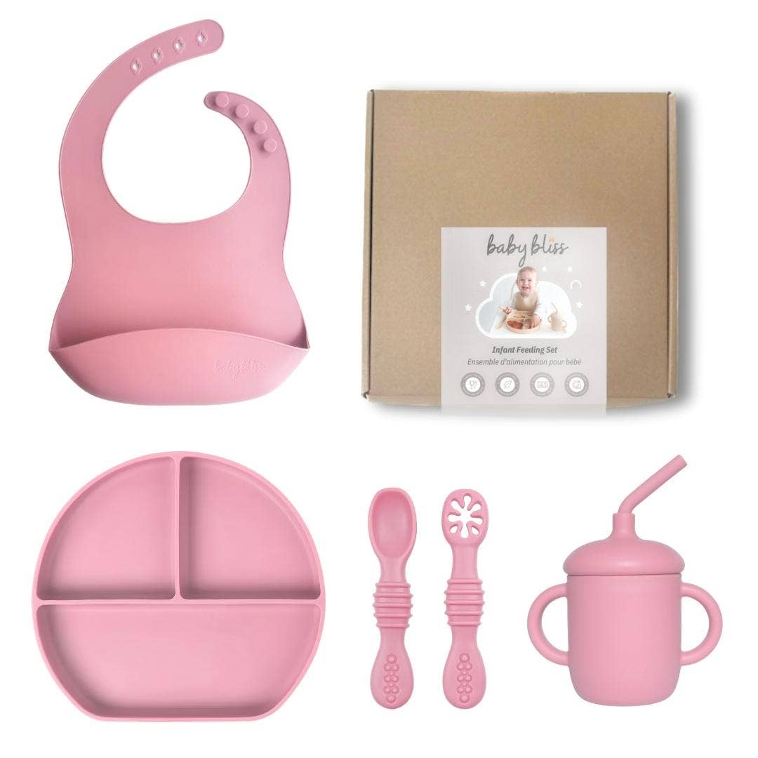 Infant Feeding Set, Baby Mealtime Gift Set with Box