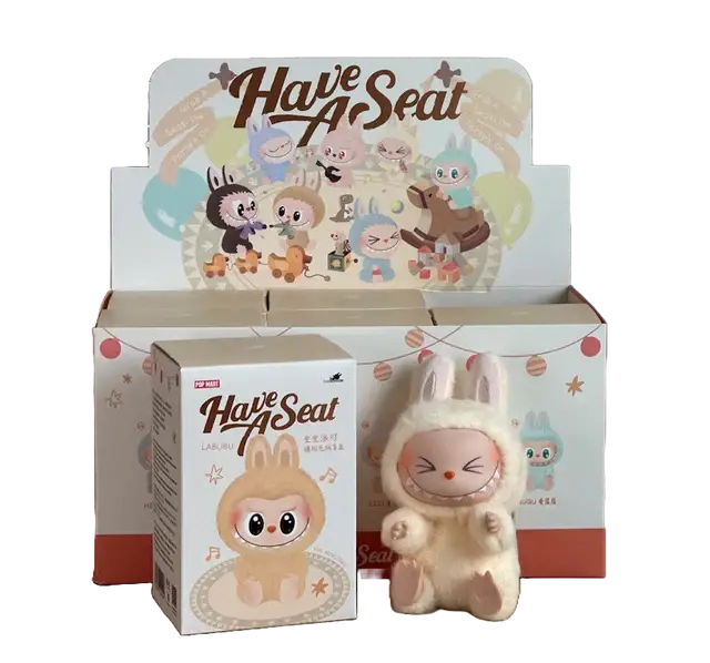 Labubu Style THE MONSTERS Have A Seat Bag keychain