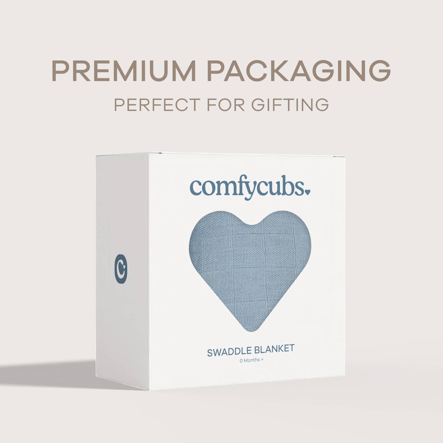 Baby Muslin Swaddle Blankets,  Pack of 1 & 2 by Comfy Cubs