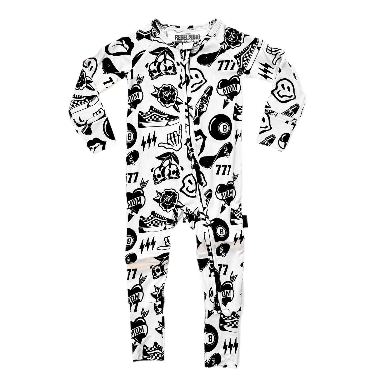 Bamboo Zippy Sleeper in Warped Tour