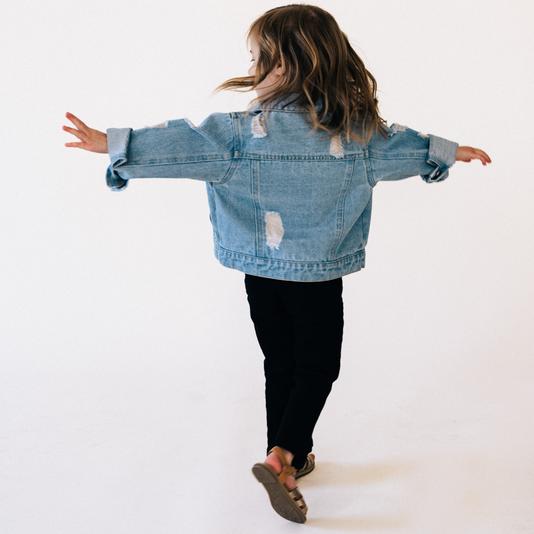 Distressed Denim Jean Jacket - Child
