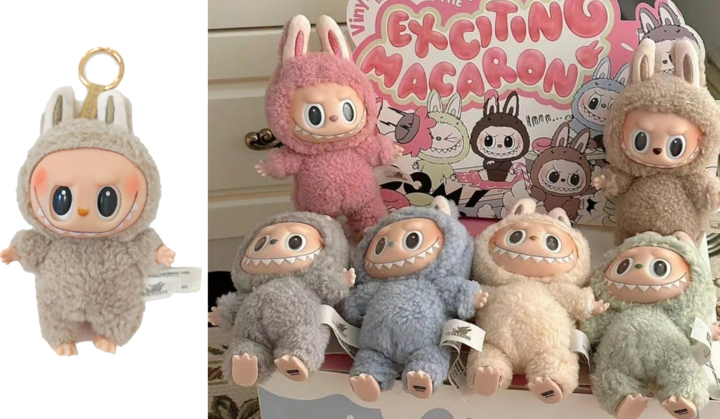 Labubu Style THE MONSTERS Exciting Macarons Bag keychain