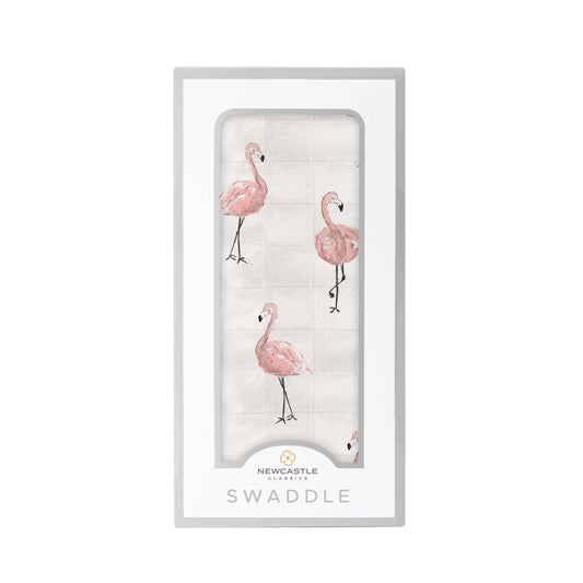 Dancing Flamingo Swaddle