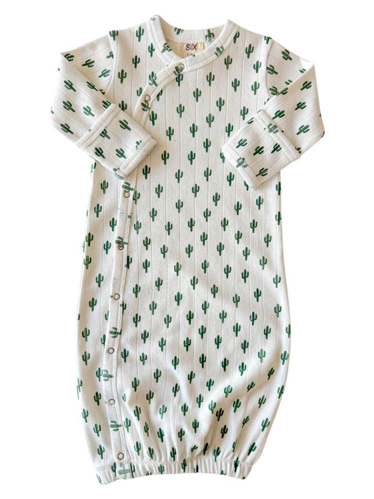 Cactus / Organic Pointelle Gown