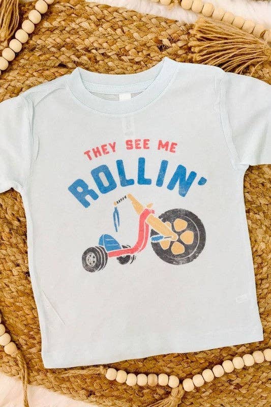 They See Me Rollin' Kids Tee