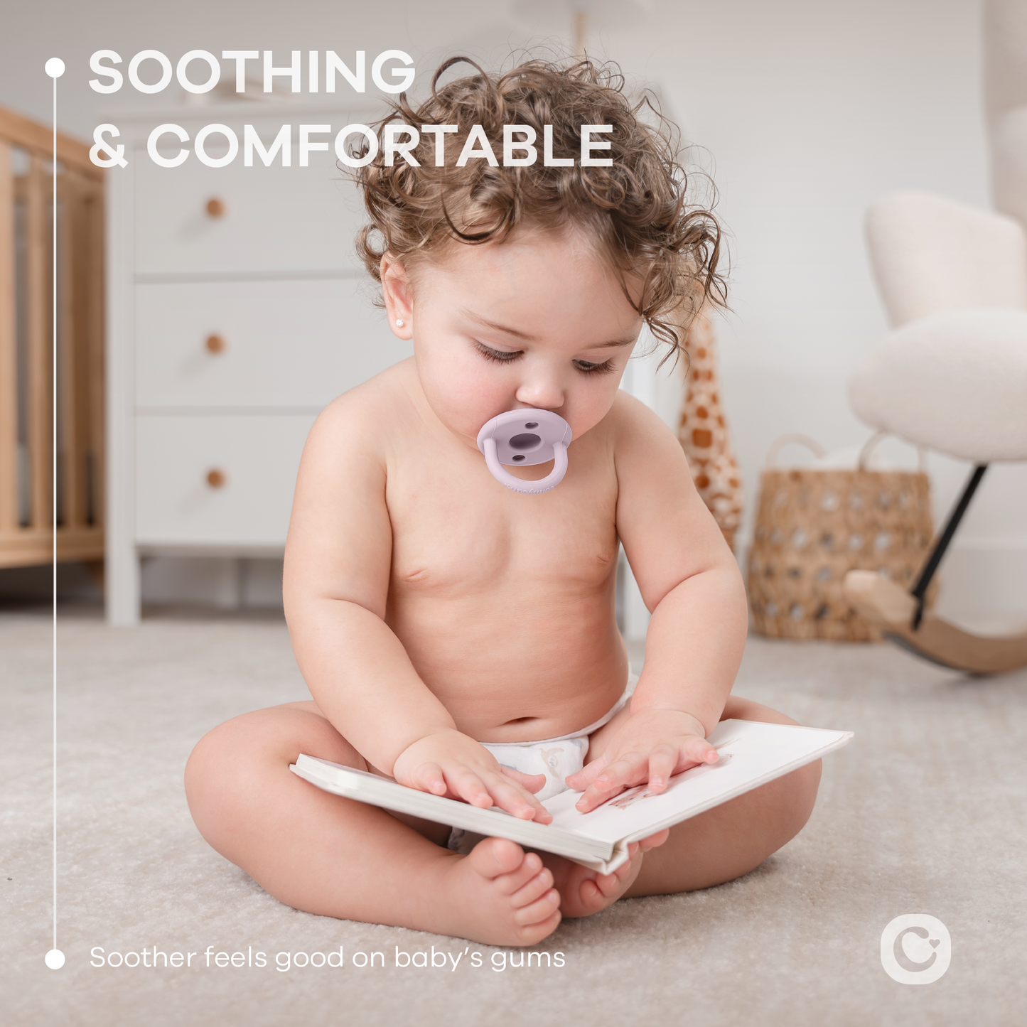 Pacifiers, Pack of 5 by Comfy Cubs