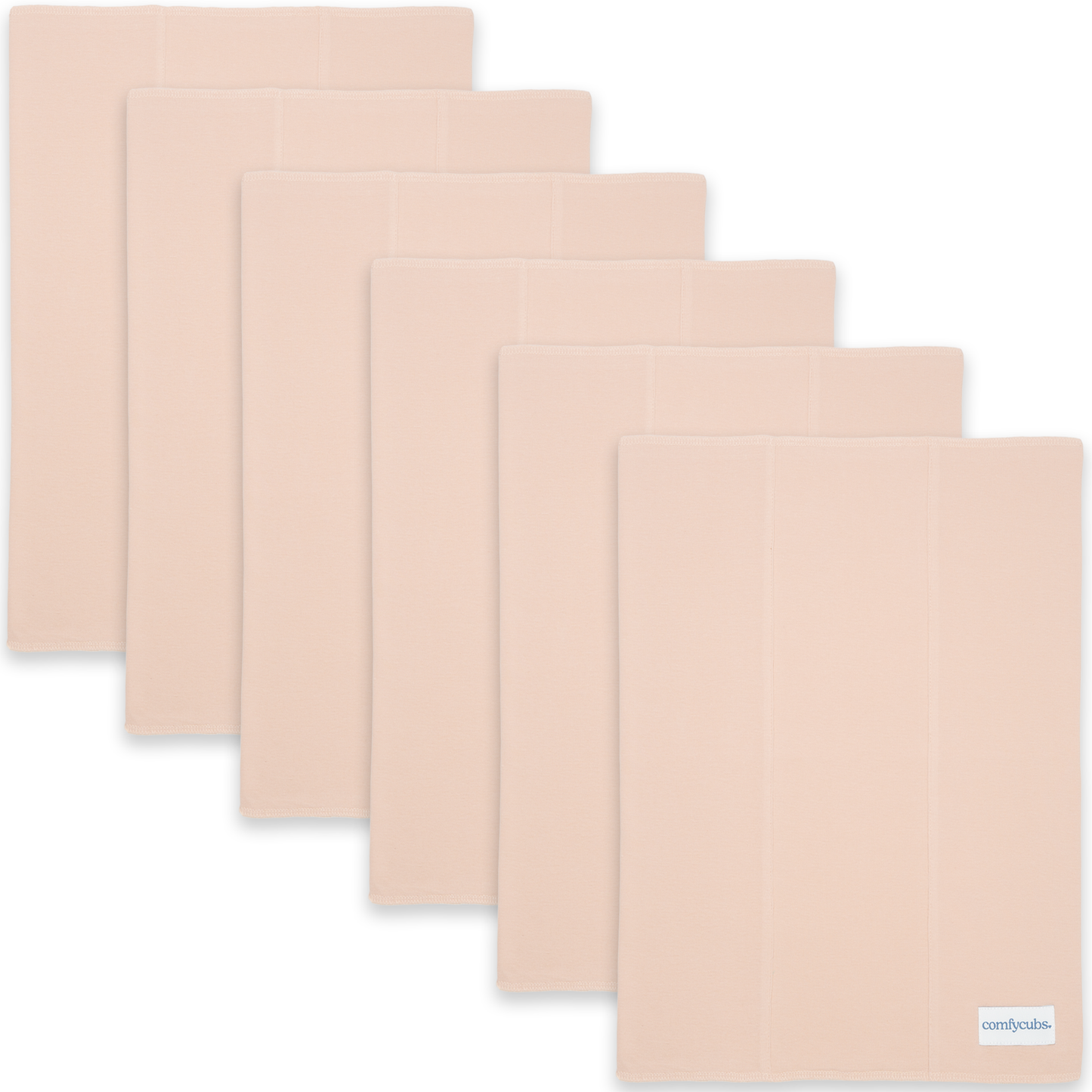 Cotton Burp Cloths by Comfy Cubs