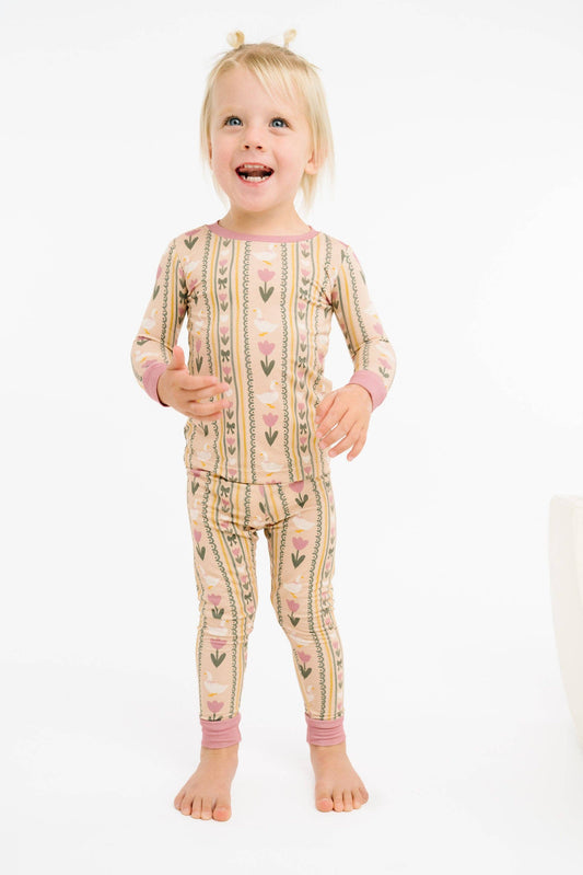 Spring Goose Bamboo Set