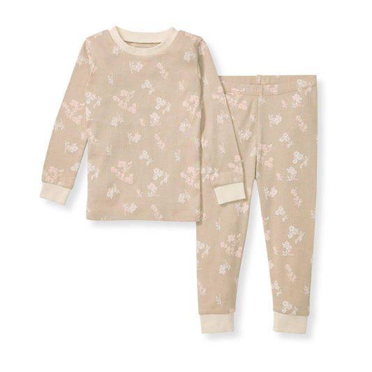Whimsical Floral Infant PJ Set