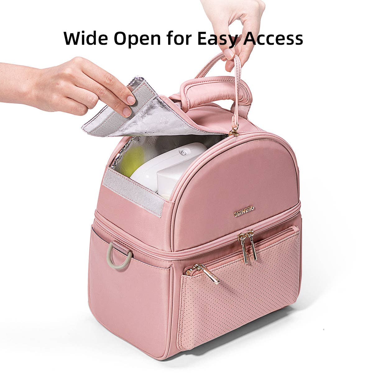 Breastmilk Cooler Bag with Detachable Insulation Box Set