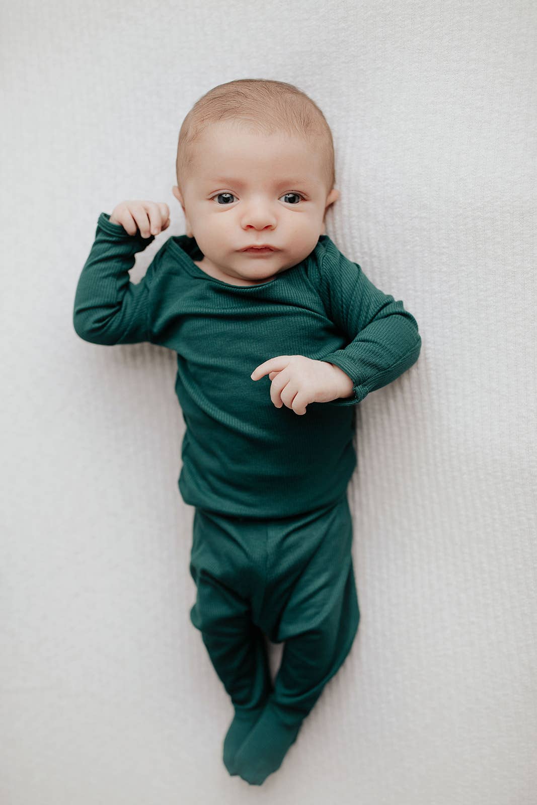 Ribbed Forest Green Jammies Kids Pjs & Lougewear