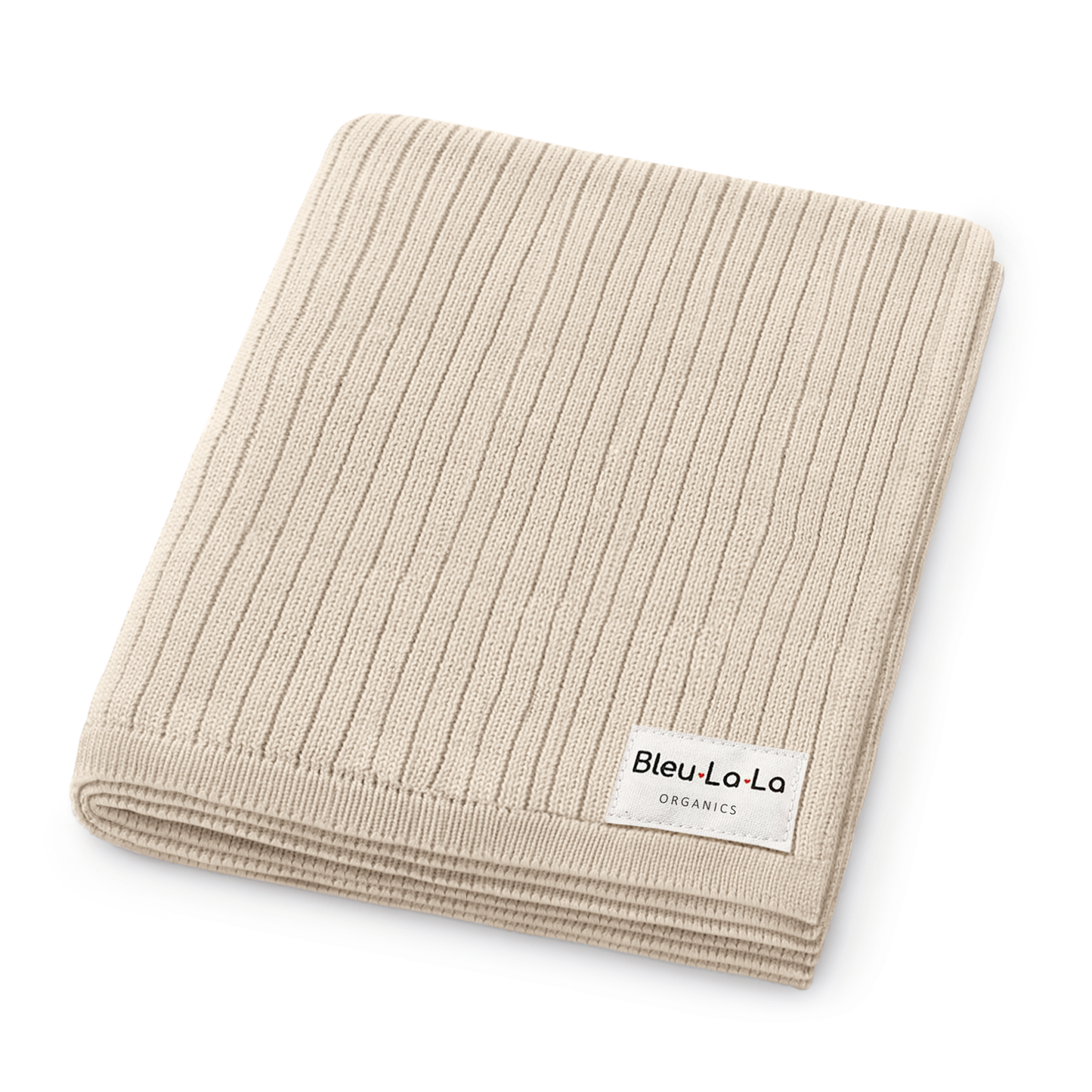 NEW! 100% Luxury Organic Cotton Ribbed Baby Swaddle Blanket