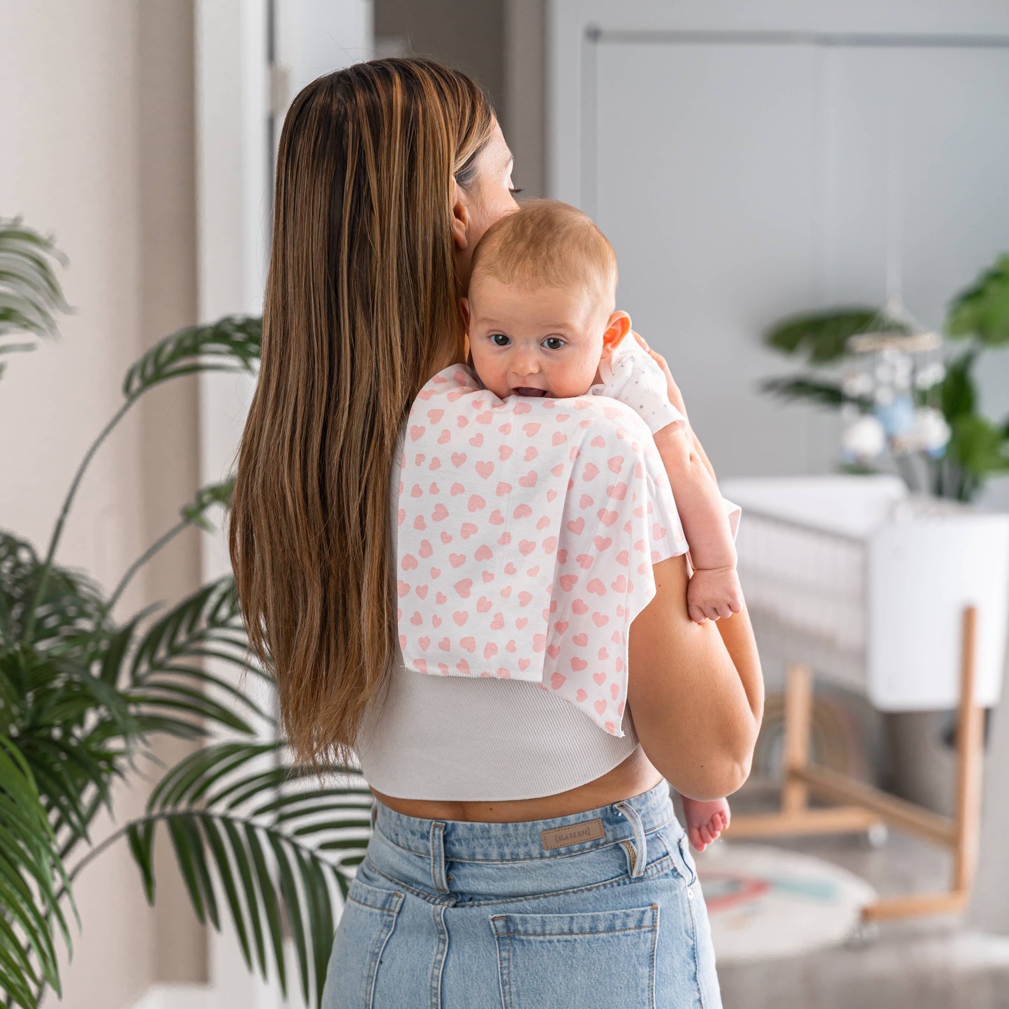 Cotton Burp Cloths by Comfy Cubs