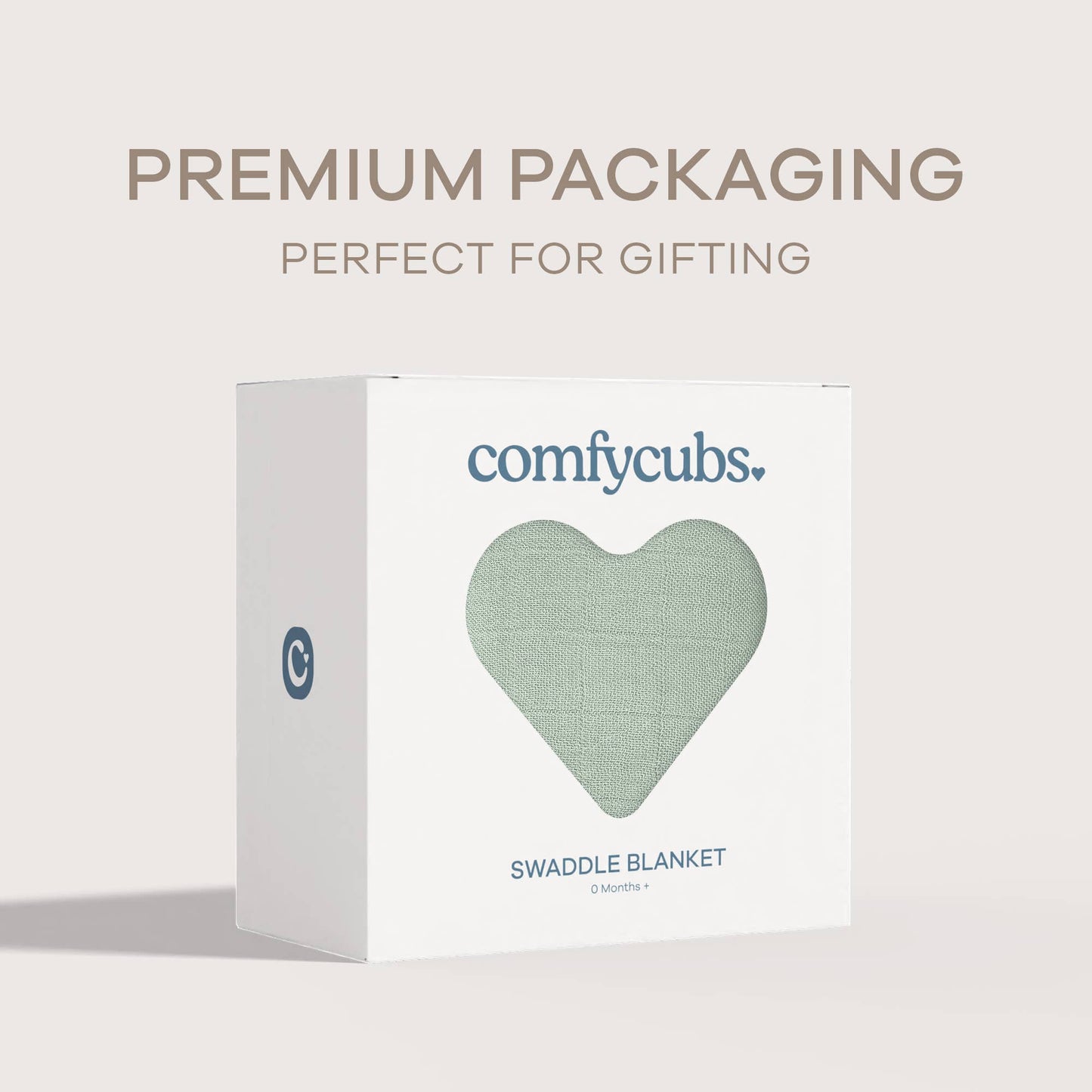 Baby Muslin Swaddle Blankets,  Pack of 1 & 2 by Comfy Cubs