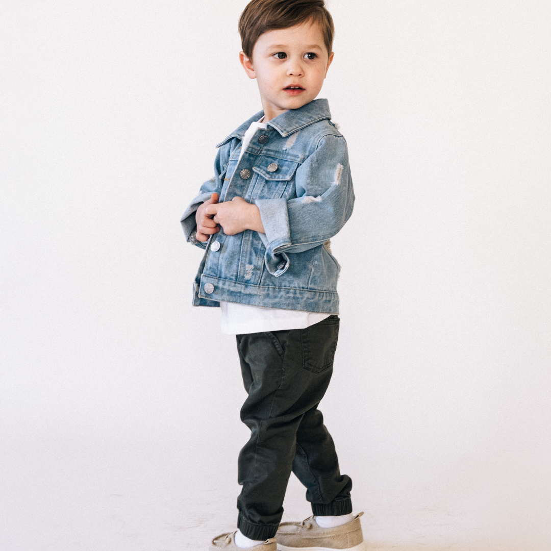 Distressed Denim Jean Jacket - Child