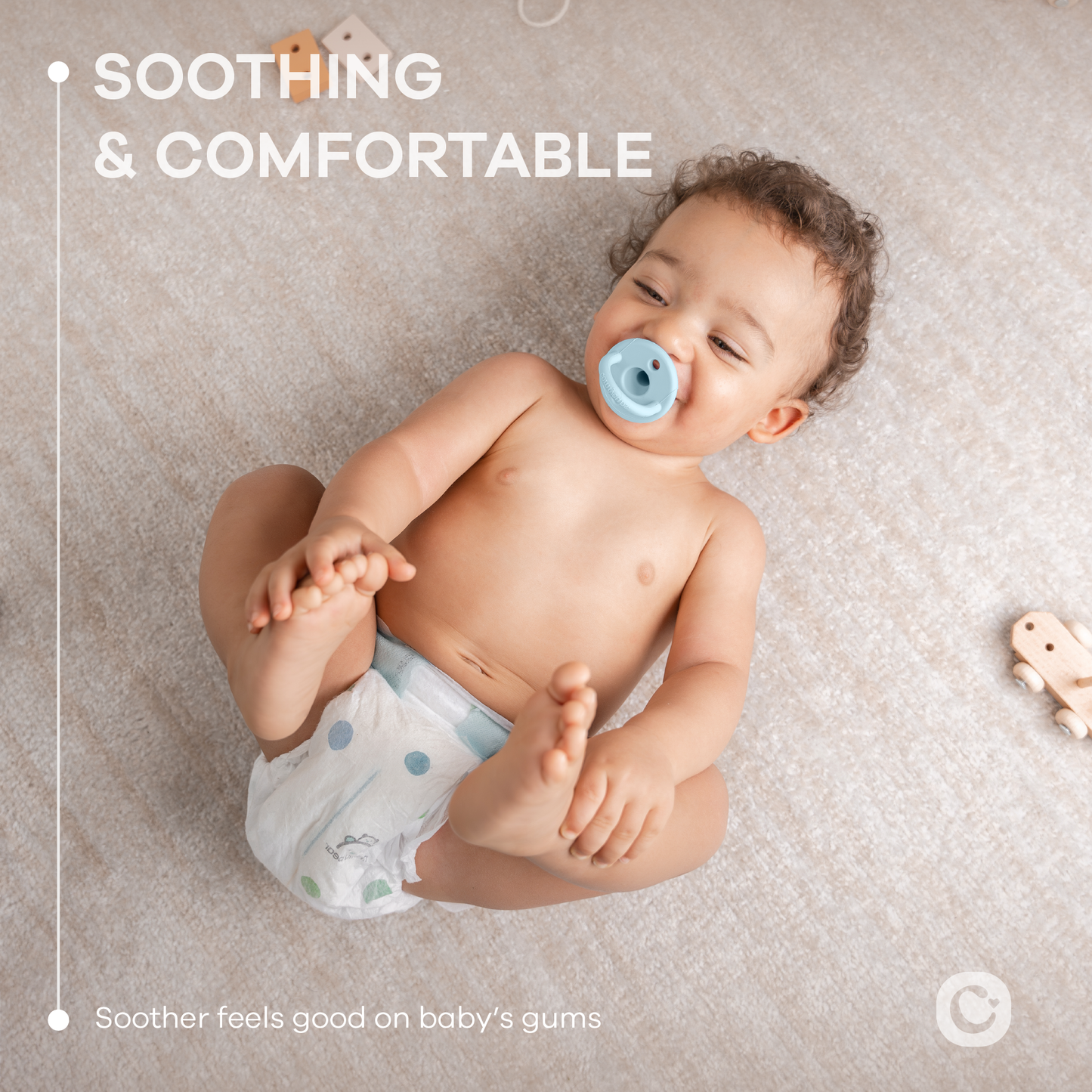 Pacifiers, Pack of 5 by Comfy Cubs