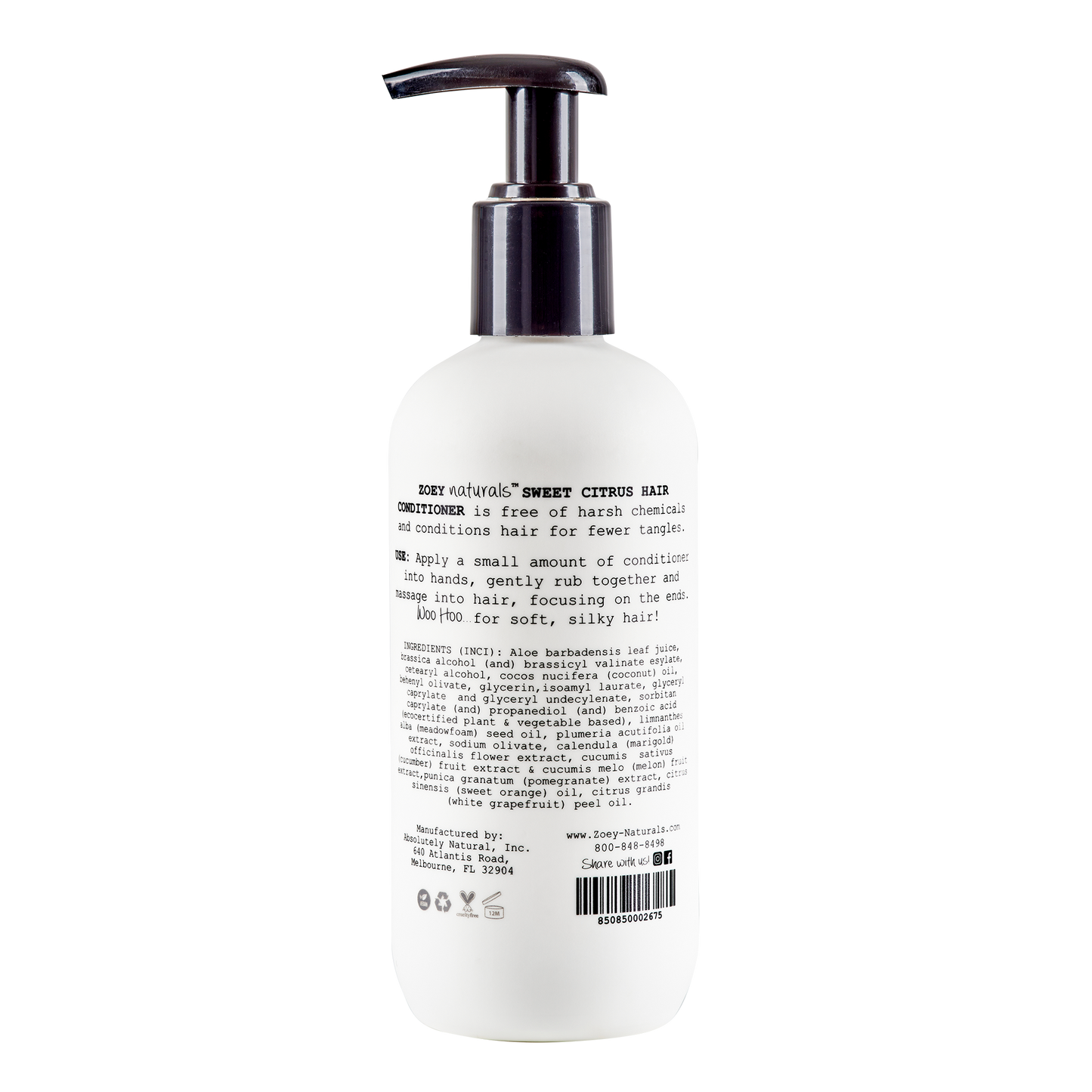 Sweet Citrus Hair Conditioner - 10oz