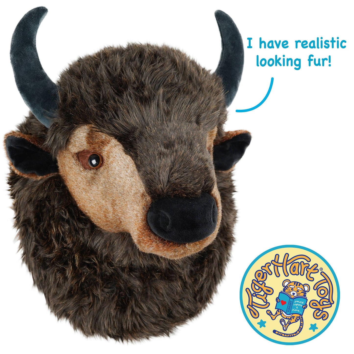 Brillo the Bison | 17 Inch Stuffed Animal Plush