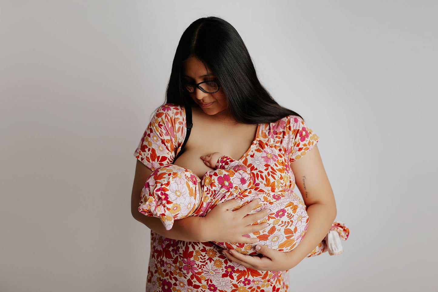 Wild Child Maternity Mommy Labor and Delivery/ Nursing Gown