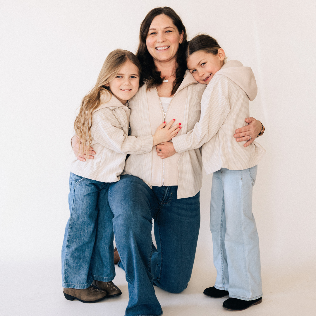 Textured Khaki Jacket - Child