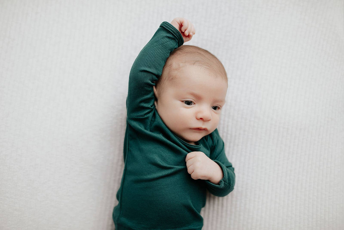 Ribbed Forest Green Jammies Kids Pjs & Lougewear
