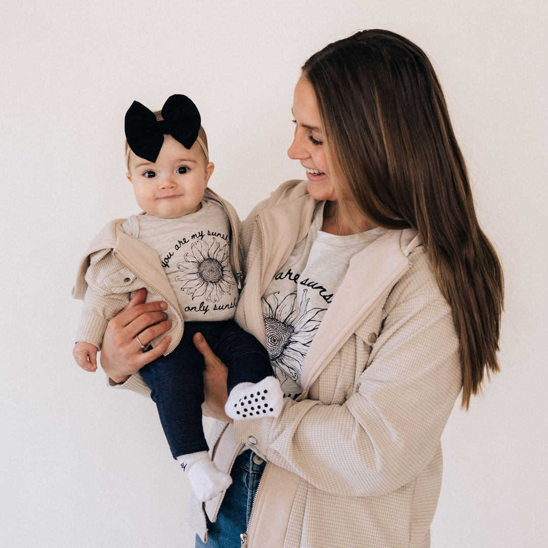 Textured Khaki Jacket - Infant