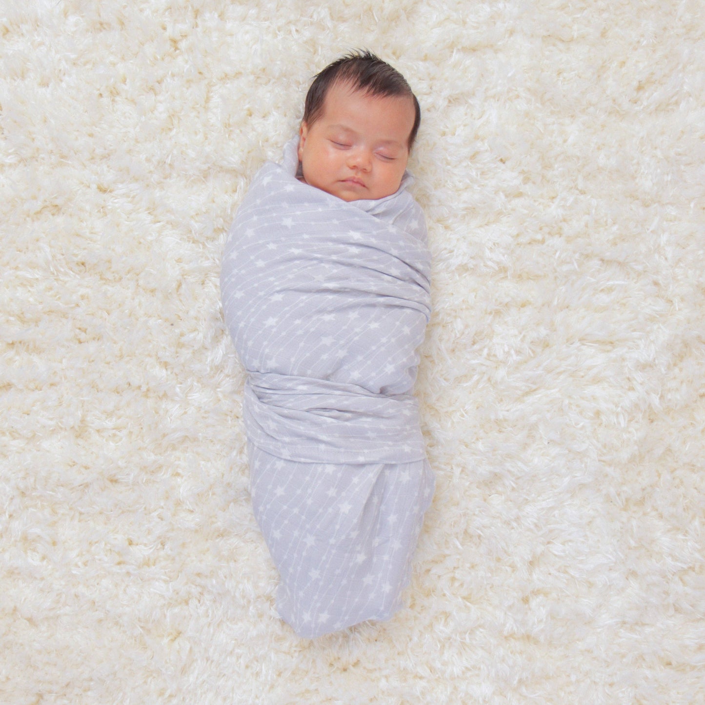 Baby Muslin Swaddle Blankets, 4 Pack by Comfy Cubs
