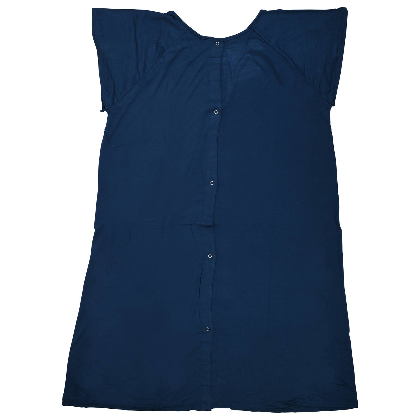 Navy Blue Maternity Mommy Labor and Delivery/ Nursing Gown